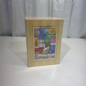 C.R. Gibson Photo Album Set 144 Photos Yellow A Childs World Beverlie Manson